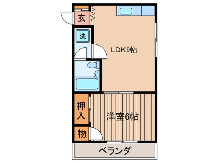間取図 メゾン・ド・コスモ