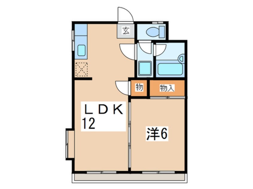 間取図 ヴィラシマモト