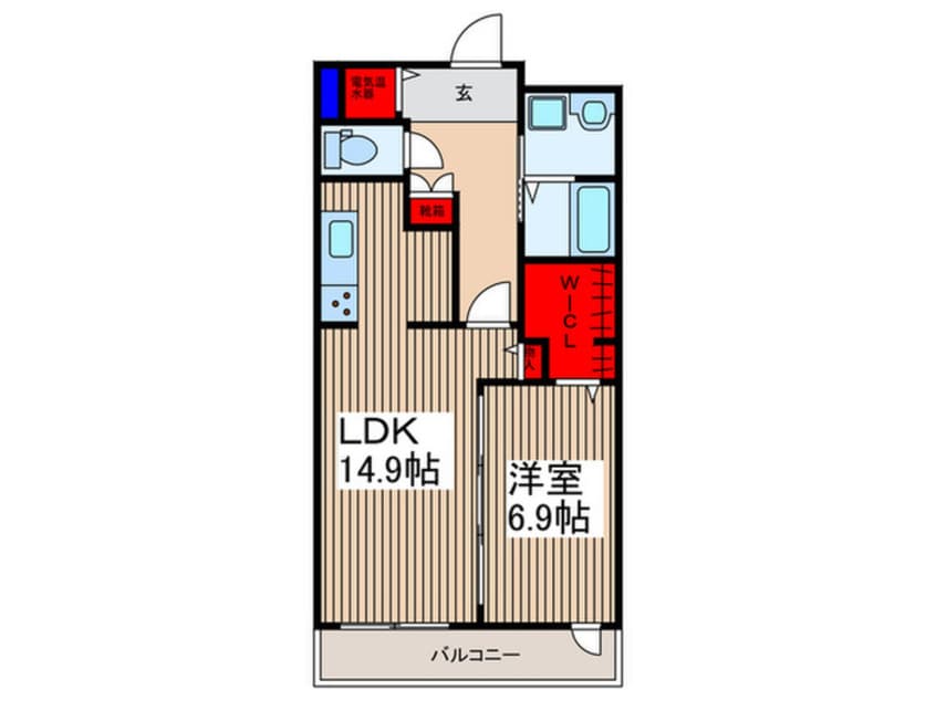 間取図 シャーメゾンＮＳＧ鳩ヶ谷