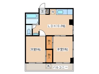 間取図 リエス中町