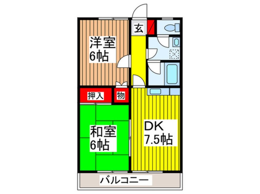 間取図 ウインビレッジ