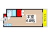 シティ－大和田 1Rの間取り