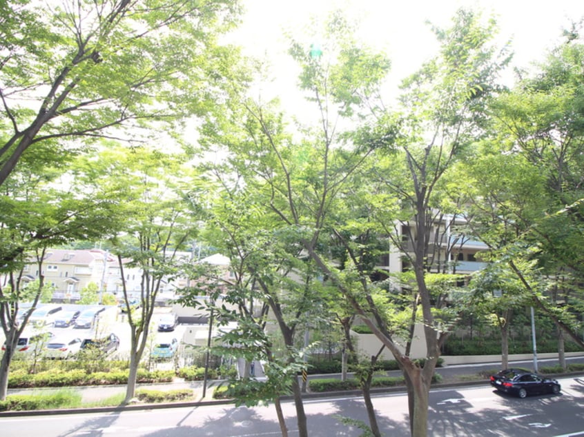 室内からの展望 サンプラザ荏田