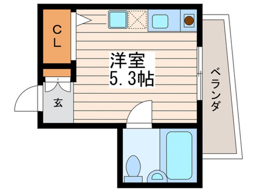 間取図 ウィングコ－ト奥戸