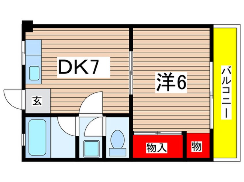 間取図 平野ビル