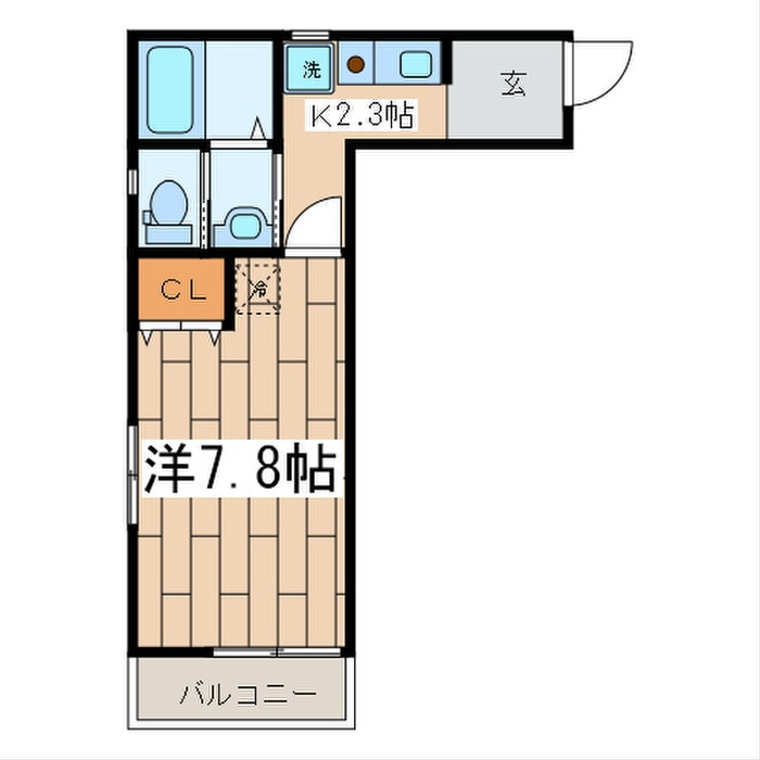 間取り図 メゾンブランシェ鵠沼