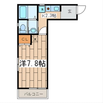 間取図 メゾンブランシェ鵠沼