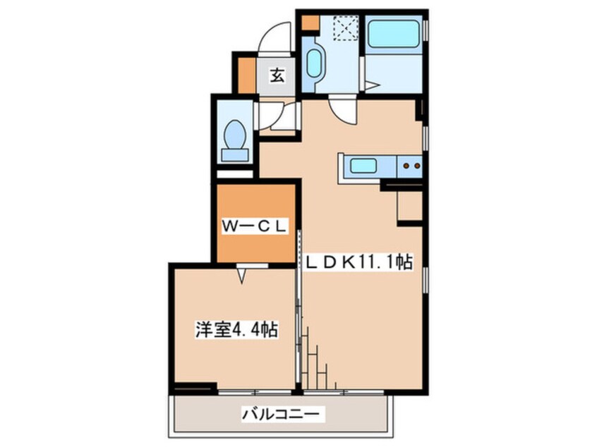 間取図 ボヌール