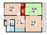 ロイヤルエステート山田 3DKの間取り