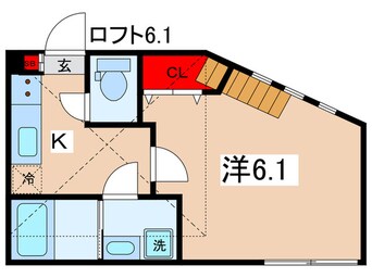 間取図 アザーレ・パッシオ栗平