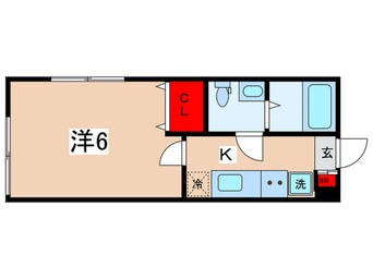 間取図 アザーレ・パッシオ栗平