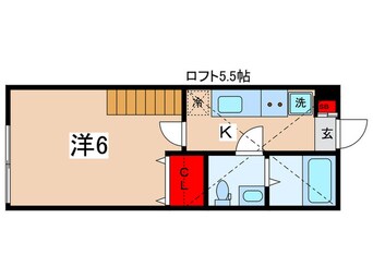 間取図 アザーレ・パッシオ栗平