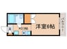 ベルボア目白(2F) 1Kの間取り