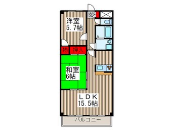 間取図 サンプレミ－ル浦和