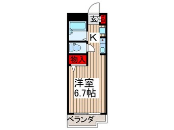 間取図 第３関根ビル