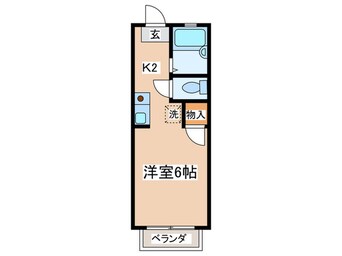 間取図 ローゼタナカ