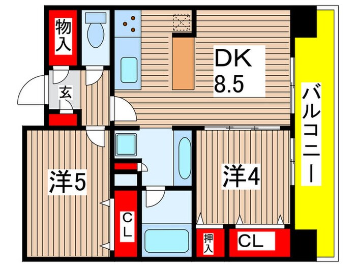 間取り図 オーキッドレジデンス森下
