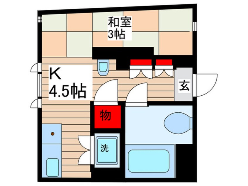 間取図 ベルトピア市川第2