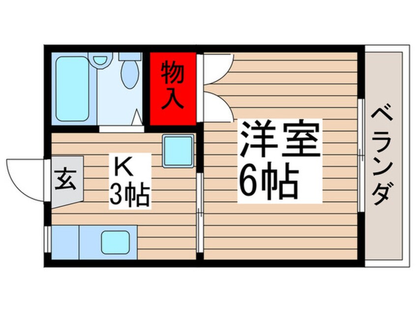 間取図 サンハイツ