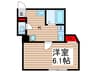 エクセラン元郷Ⅰ 1Kの間取り