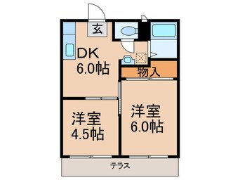 間取図 染谷ハイツ