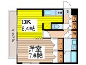 ﾆｭ-ｼﾃｨｱﾊﾟ-ﾄﾒﾝﾂ久が原の間取図