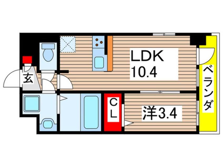 間取図 クラシィコート