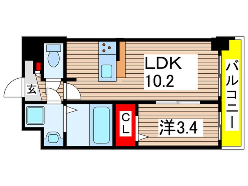 間取図 クラシィコート