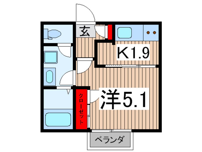 間取図 オレンジハウス