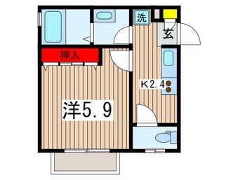 間取図 オレンジハウス