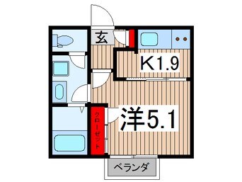 間取図 オレンジハウス