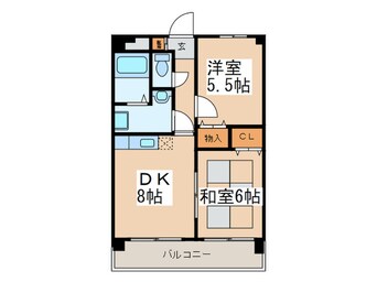 間取図 トゥリアノンマンション