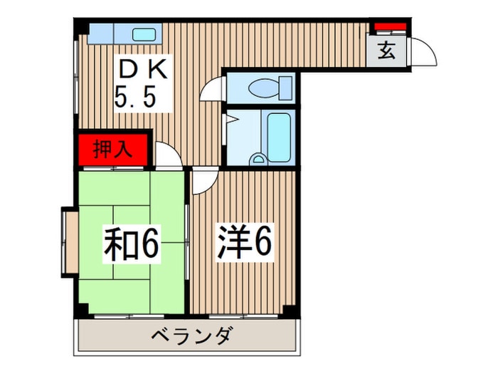 間取り図 イーストハイム