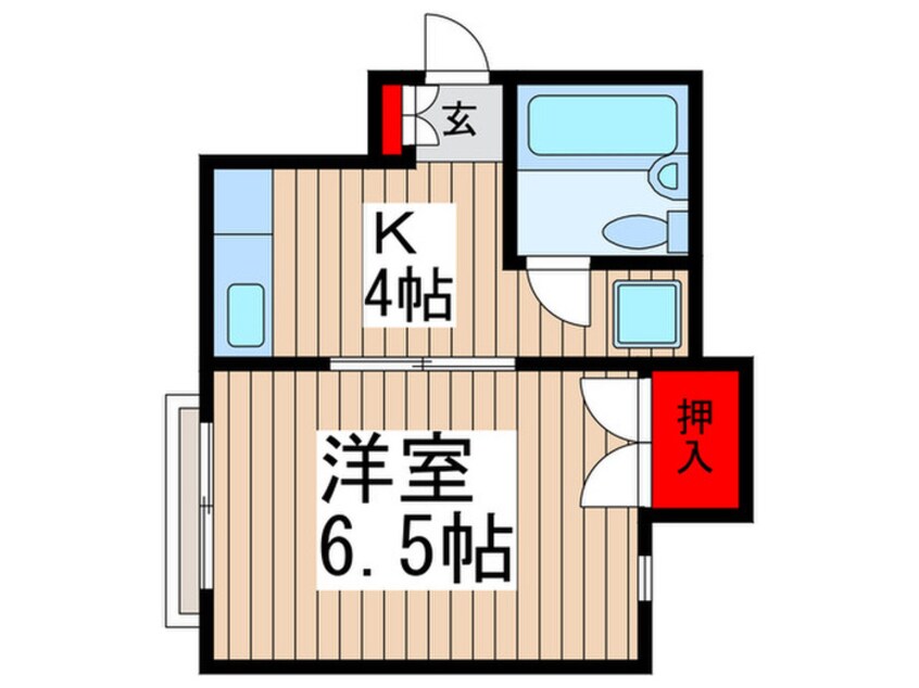 間取図 クライネスドルフ中浦和