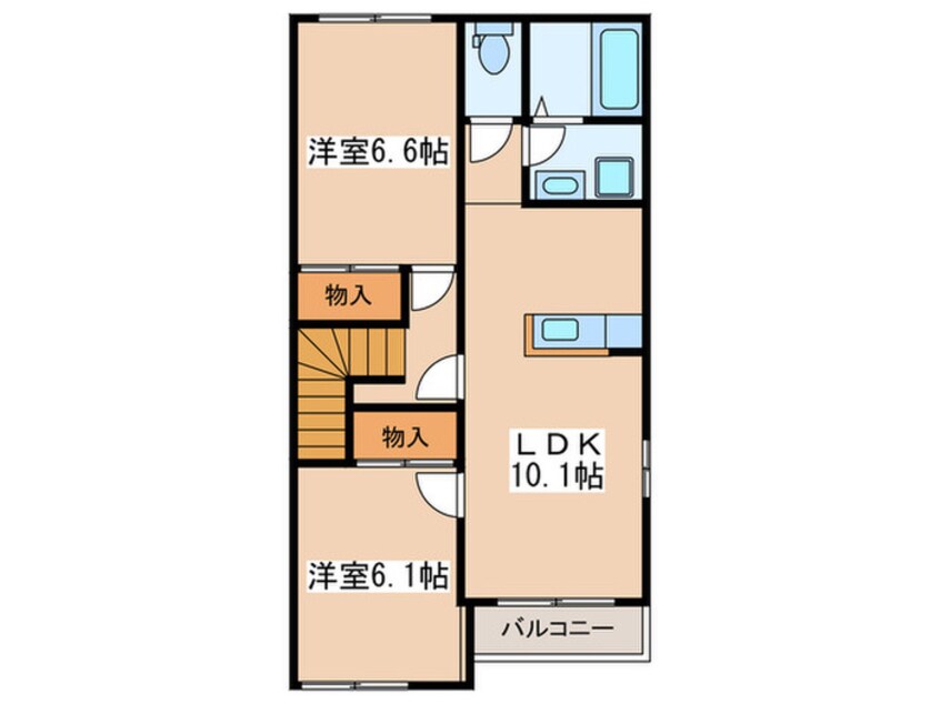 間取図 マノリアⅡ