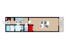 リブリ・yuukiⅡ 1Kの間取り