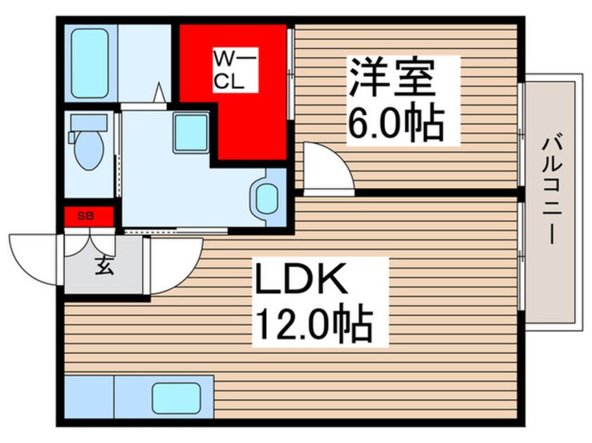 間取図 パールガーデン川越E棟