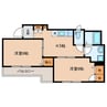 べレオＵＺ 2Kの間取り