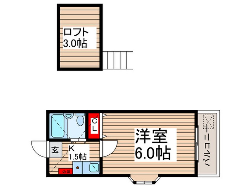 間取図 レジデンスＤ