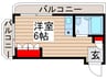 ＴＥＣパレス行徳 1Rの間取り