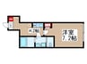 Lien 1Kの間取り
