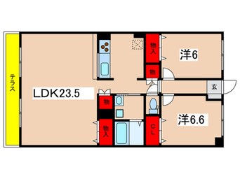 間取図 ライリッヒスト－レ