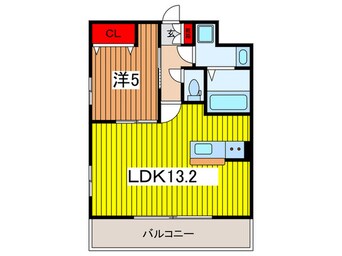 間取図 ルッソ東浦和