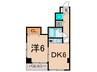 ﾗｲｵﾝｽﾞﾏﾝｼｮﾝ西五反田(307) 1DKの間取り
