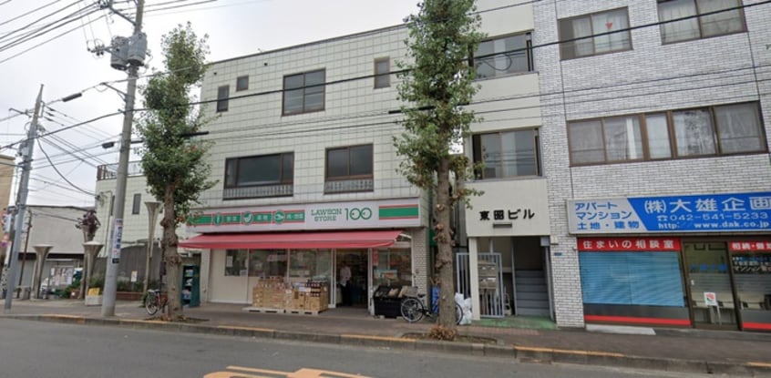 ローソンストア１００東中神店(コンビニ)まで367m グランド・パルク