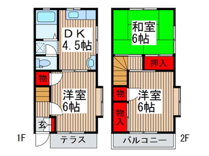 間取図 アパルトマン
