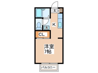 間取図 ペルレⅡ