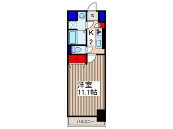 間取図 ラフィネ所沢