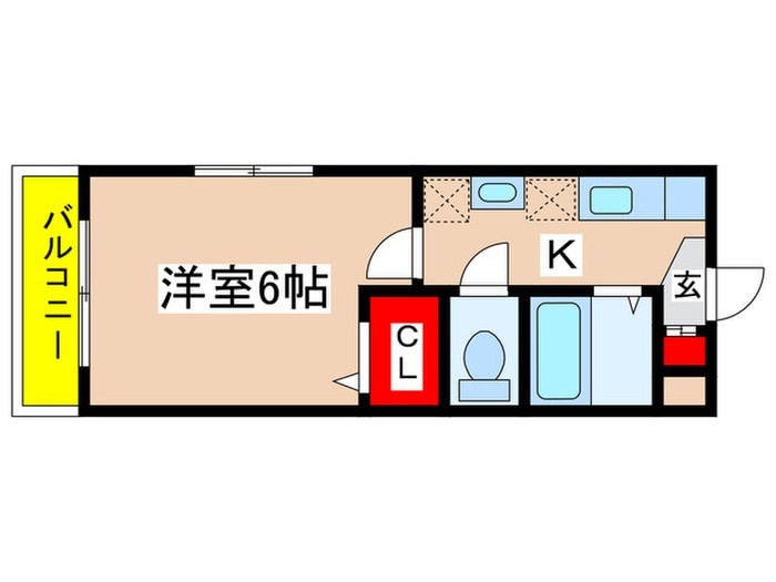 間取り図 シモンズ栗木台