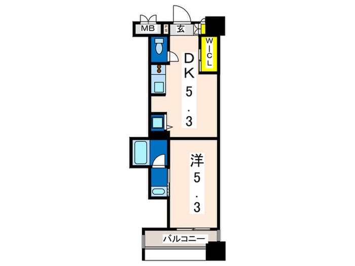 間取り図 パークフラッツ横濱公園